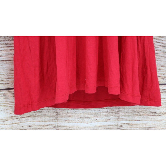 Spiegel Womens Size Small Halter Mini Empire Waist Dress Red Floral Accent - Picture 3 of 7